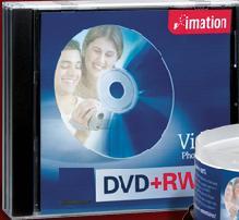 Imation DVD+RW 4x 4.7 B Jewel Case 19008
