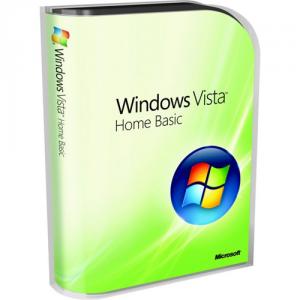 Microsoft Windows Vista Home Basic 32 bit English