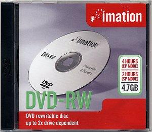 Imation DVD+RW 4.7 GB 8x VIDEOBOX 21084
