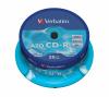 Cd-r verbatim datalifeplus super azo crystal 52x