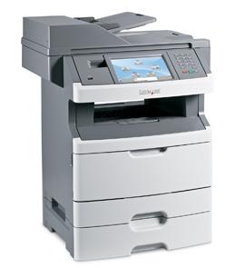 Multifunctional lexmark x466dte