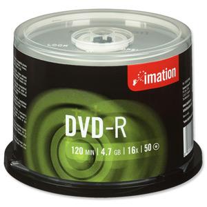 Imation DVD-R 16x 4.7 GB Spindle 21980