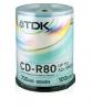 Cd-r tdk 700 mb qcdr80tdbulk100