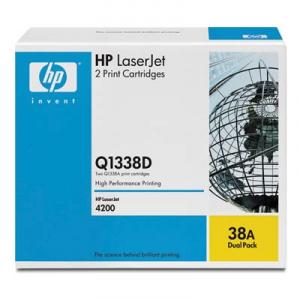 Cartus Toner Hp 38A Q1338D Dual Pack Black