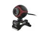 Camera Web Trust Exis Black/Red 17004