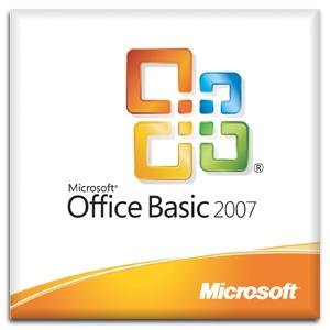 Microsoft office basic 2007 english