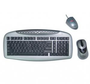 Kit tastatura+mouse A4Tech KBS-2680RP Wireless Silver/Black