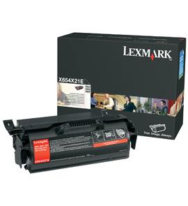 Cartus Toner Lexmark X654X21E Black