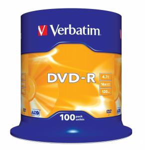 Verbatim dvd+r 16x matt silver
