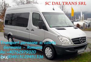 Transport persoane Stuttgart - Sibiu  Germania  Romania