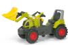 Tractor excavator pentru copii, cu pedale, rolly toys