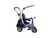 Tricicleta copii cu Scaun Reversibil Baby Mix Safari WS611 Albastru