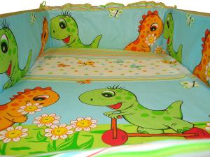 Aparatoare Laterala MyKids Dino Verde 120x60