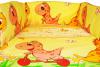 Aparatoare laterala mykids dino roz 120x60