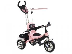 Tricicleta Pentru Copii MyKids Luxury KR01 Roz