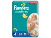 Scutece pampers giant pack 4 active baby
