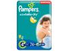 Scutece PAMPERS GIANT PACK 4 PLUS ACTIVE BABY Pentru Copii