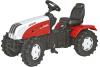 Tractor cu pedale copii rolly toys 035304 alb rosu