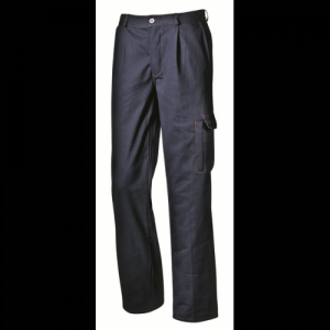 Pantaloni salopeta "Symbol Blu" - COD 30814