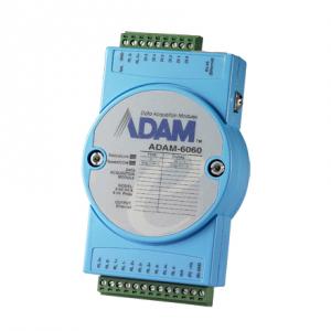 Modul  Ethernet ADAM-6060 cu 6 intrari / 6 iesiri digitale