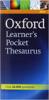 Oxford Learners Pocket Thesaurus First Edition