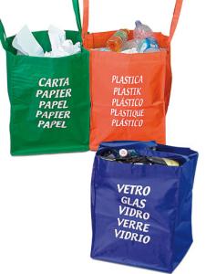 Set pentru colectare selectiva ,  reciclare ecologica !
