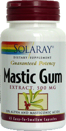 Mastic Gum 45cps easy-to-swallow
