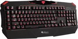 Genesis RX88 tastatura iluminata pentru gaming, contacte mecanice Cherry MX Black pentru toate tastele, Anti-ghosting, functie 16 Key Roll Over,...
