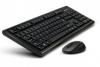 Kit tastatura + mouse A4tech 7100N, wireless, negru, tastatura GR-85 US layout, Mouse G7-630N V-Track, USB