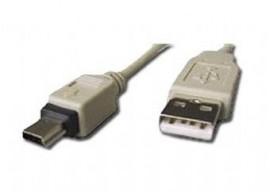 CABLU USB 2.0 A - mini 5PM, bulk, 0.75m "CC-USB2-AM5P-3"