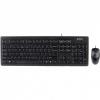 Kit A4TECH: Tastatura KRS-83 PS2 + Mouse OP-720 PS2, Black