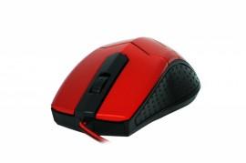 MOUSE OPTIC SPACER, 800DPI, cablu sleeved, red & black, USB "SPMO-324"