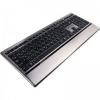 CANYON Keyboard CANYON CNS-HKB4 (Wired USB, Slim, with Multimedia functions, Aluminum finishing), US layout