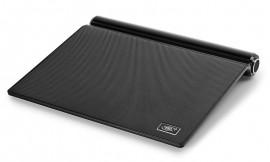 Stand notebook DeepCool 17" - boxe 2.0 integrat, plastic & mesa metalica, 1*LED fan 18cm, 2* USB, black "M5"