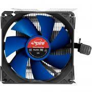 Cooler CPU Spire, Socket 775/1156/1155/1150/AM2/AM3/FM1/FM2, 2000RPM,  38.95CFM, 21.0dBA, pale albastre, negru