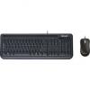 Input Devices - Keyboard MICROSOFT Wired Desktop 400 USB + Mouse, Black, Retail, International English