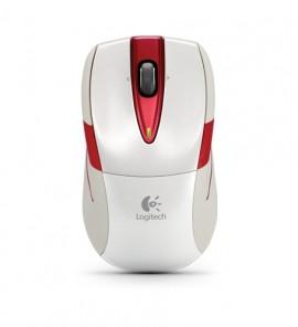 MOUSE Logitech "M525" Laser Mouse, Nano Unifying 2.4 GHz Wireless, Pearl White "910-002685"