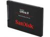 SanDisk Ultra II 480GB SSD, 2.5â 7mm, SATA 6 Gbit/s, Read/Write: 550 MB/s / 500 MB/s, Random Read/Write IOPS 98K/83K, retail