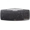 SMK210 Slim Multimedia Keyboard, 104 Keys + 12 Multimedia Hot Keys, USB, Compact & Sylish Design, Black