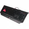 Tastatura a4tech bloody b120, cu fir, us layout, neagra, 5 levels