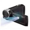 Video camera w. projector sony pj410 blk