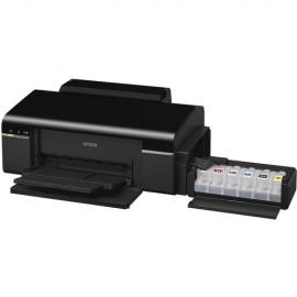 Imprimanta inkjet color CISS Epson L800, dimensiune A4, viteza max ISO 37ppm alb-negru, 38ppm color, rezolutie 5760x1440dpi