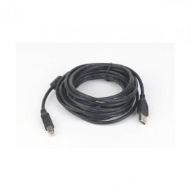 CABLU USB2.0 A - B, 5m, bulk, "CCF-USB2-AMBM-15", miez ferita