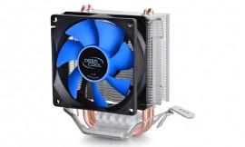 Cooler CPU DeepCool Iceedge Mini FS v2.0, Universal, ventilator 80mm, aluminiu, 2x heatpipe (Iceedge Mini FS v2.0)