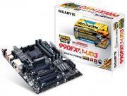 Placa de baza Gigabyte Socket AM3+, 990FXA-UD3, AMD 990FX, 4* DDR3 2000(O.C.)/1866/1600/1333, 2*PCIEx16/2*PCIEx16 (max. x4)/2*PCIEx1/1*PCI, 6*SATA3...