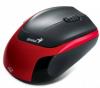 Mouse genius dx-7100 wireless, 2.4ghz, red, blueeye, stick-n-go