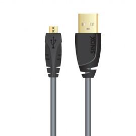 CABLU USB2.0 Plus A (T) - Micro-B (T), 1.0m, Black "SXC4901"