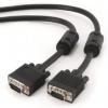 Cablu date monitor  dubluecranat  3m, black