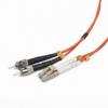 Cablu fibra optica duplex multimode, 2m, conectori lc-st, bulk,