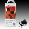 Canyon stereo earphone cnr-ep10nb , color: black ; 2 sizes of silicon